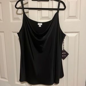 Ava & Viv Satin Tank